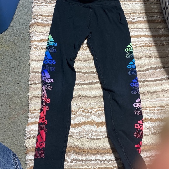 adidas Girls' Active Sports Athletic Legging Tight​​​ - Picture 3 of 4